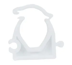 Крепление настен.  одинарн. PP-R D  20 с защелкой (белое) Valfex 10160020